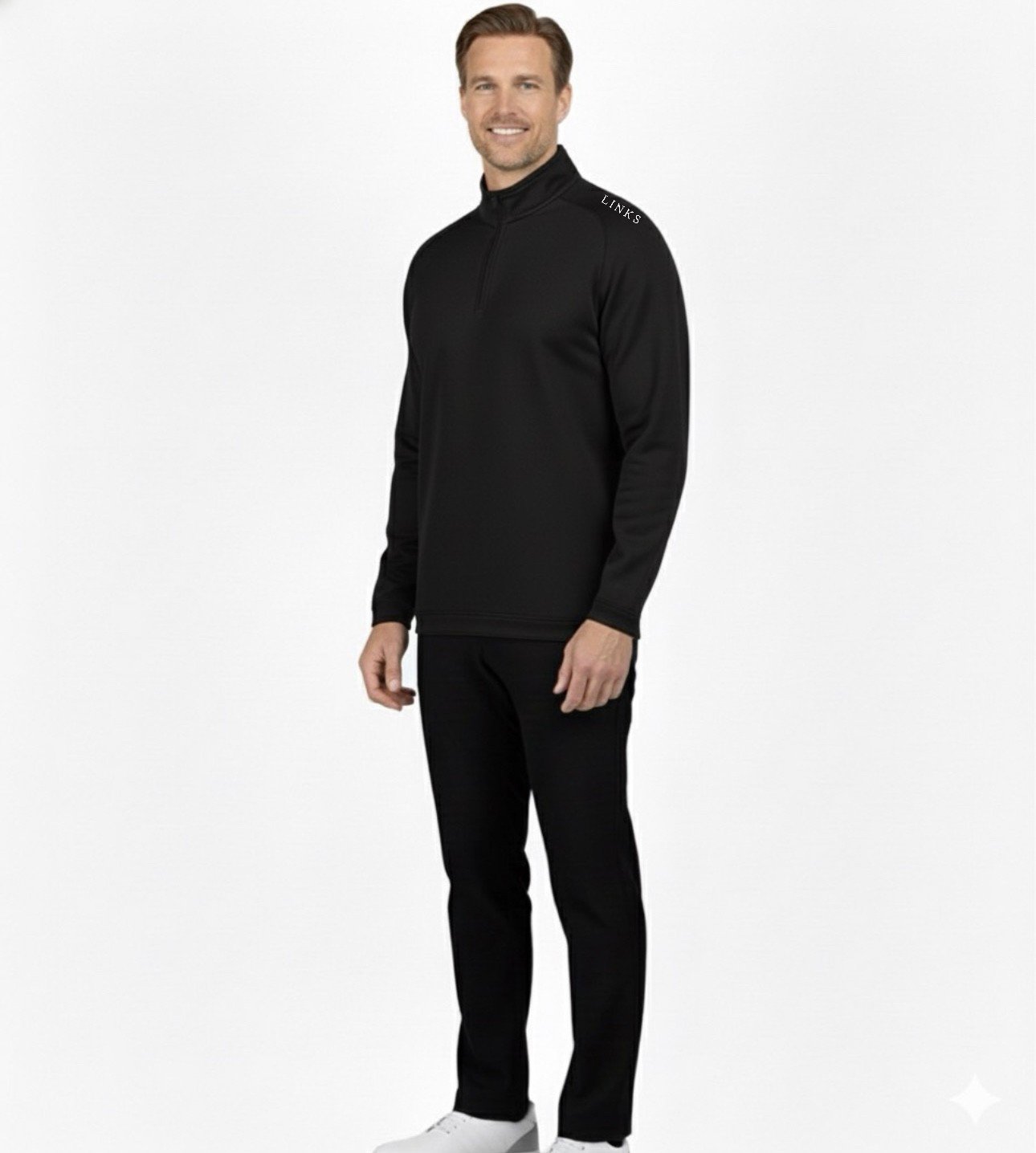 Black Performance 1/4 Zip