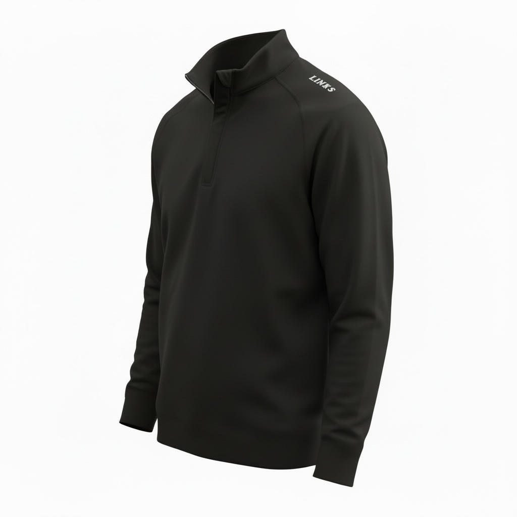 Black Performance 1/4 Zip