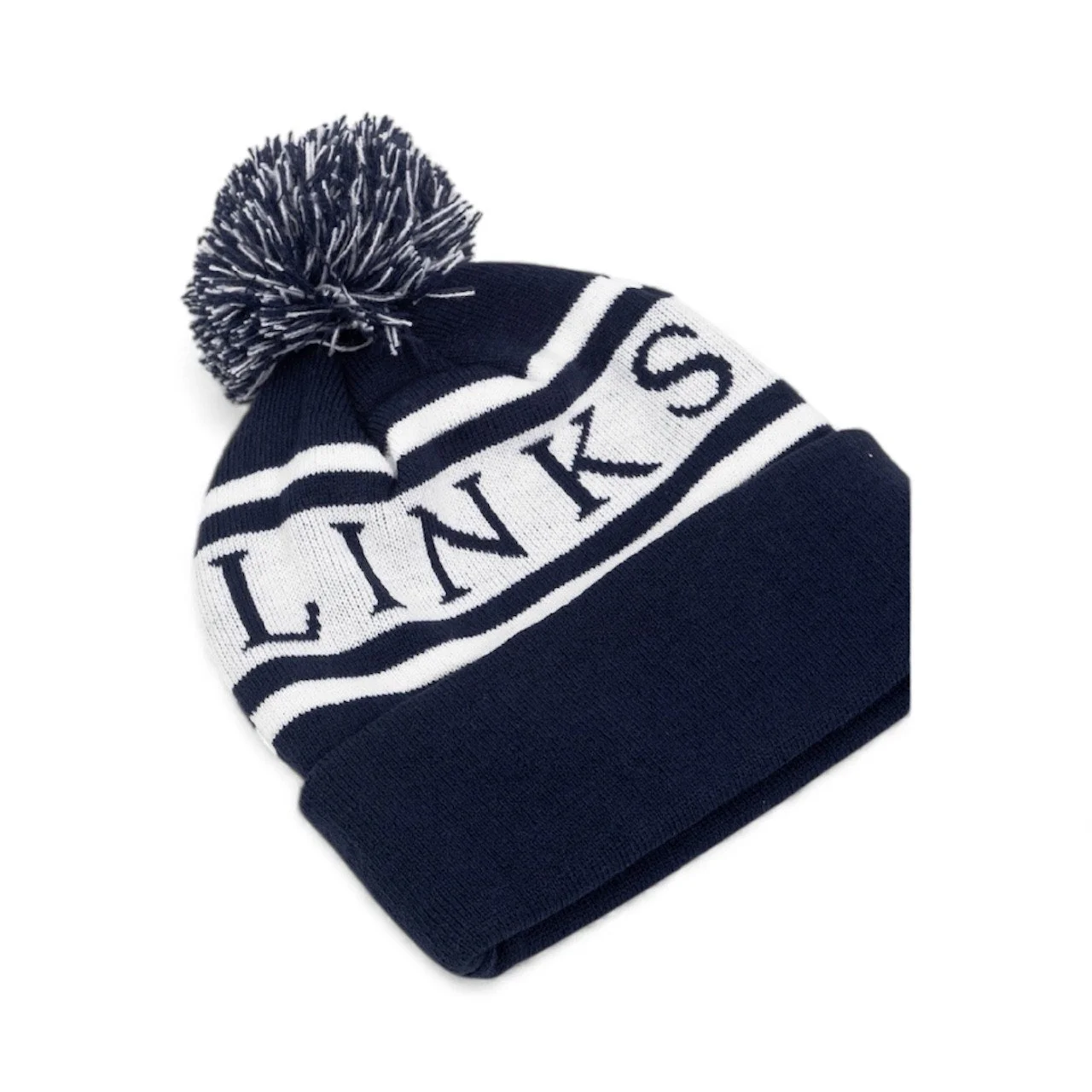 Navy/White Winter Hat