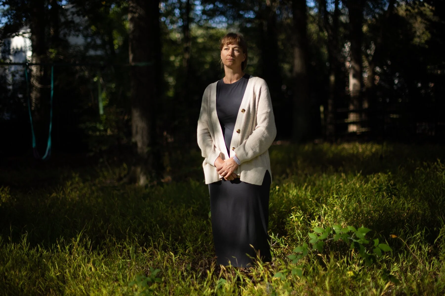 She criticized President Trump during the shutdown. Now she's been put on leave