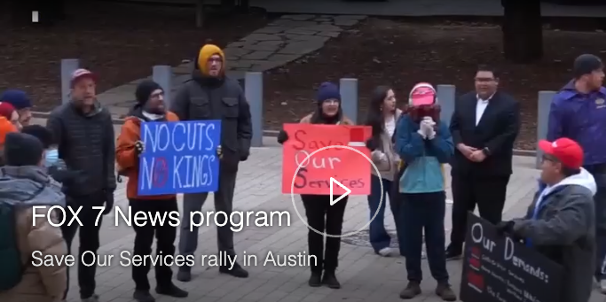 'Save Our Services' rally: Workers protest against Trump's plan to cut federal spending