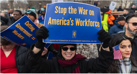 Federal Workers’ Unions Are Waging the Fight of Their Lives