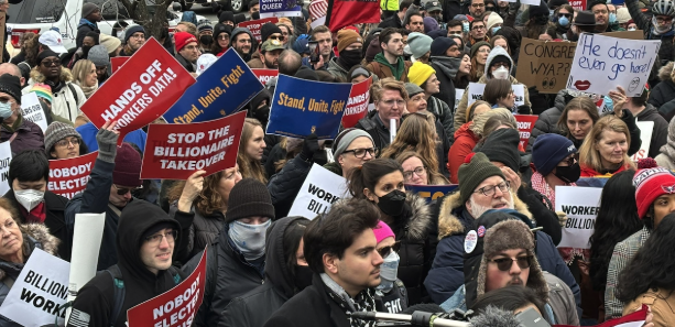 Federal Workers Organize Against Billionaire Power Grab