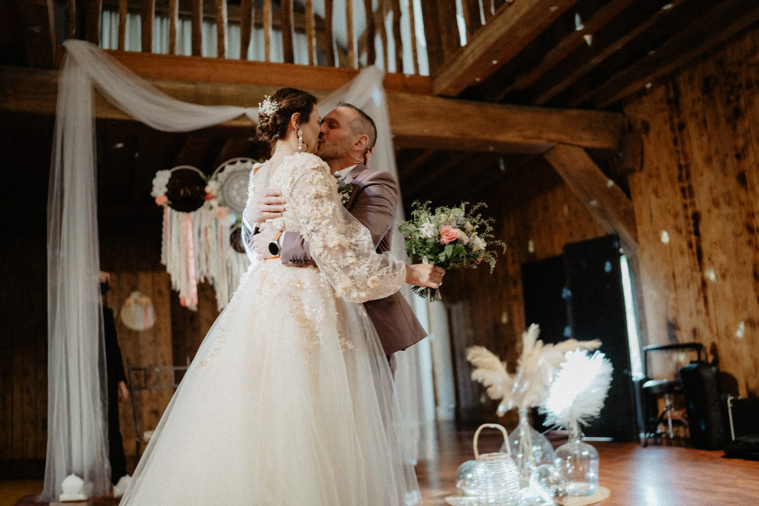 Idées de mariage d'hiver rustiques et chics