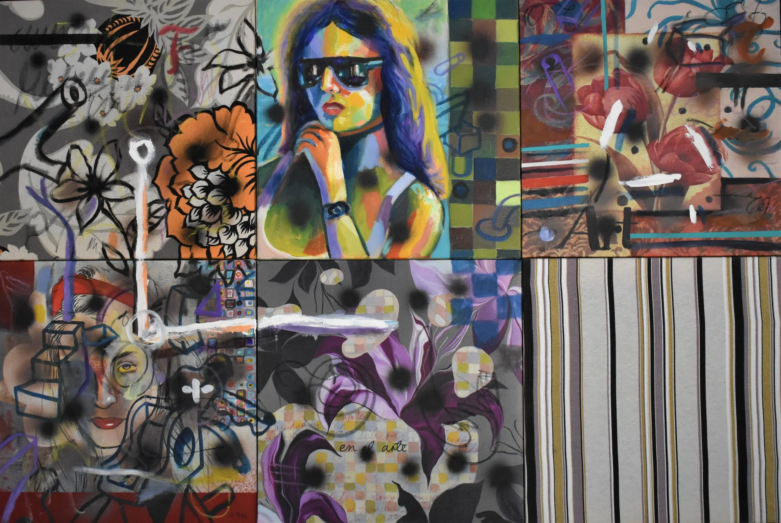 El Arte, Mixta sobre tela, 80x120 cms..jpg