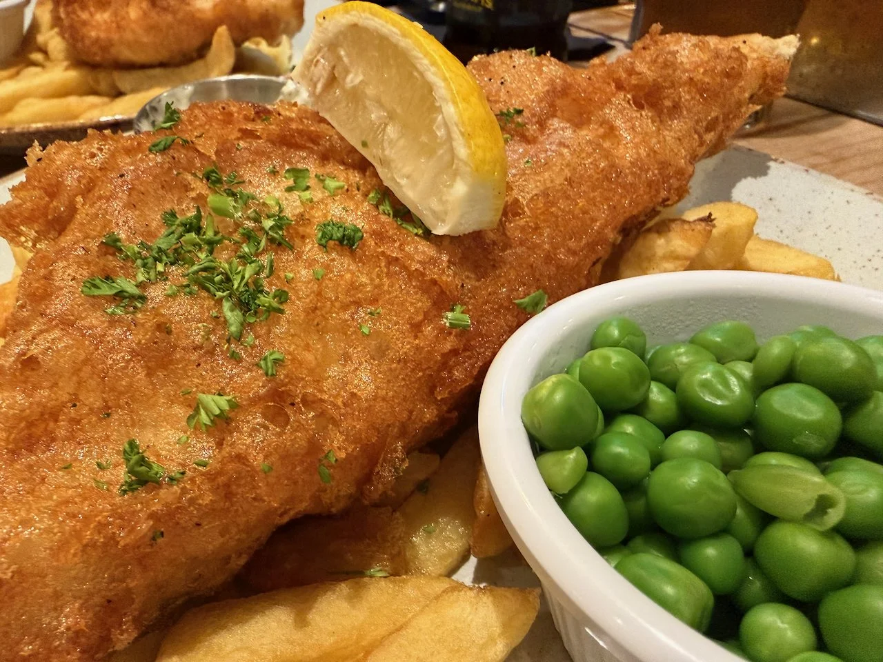 ... some of the UK's best fish and chips...