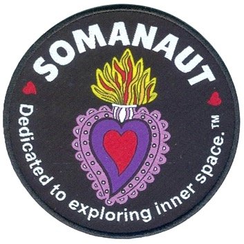SomaNaoT logo with a heart and flame design, surrounded by the text 'SomaNaoT' and 'Dedicated to exploring inner space'.