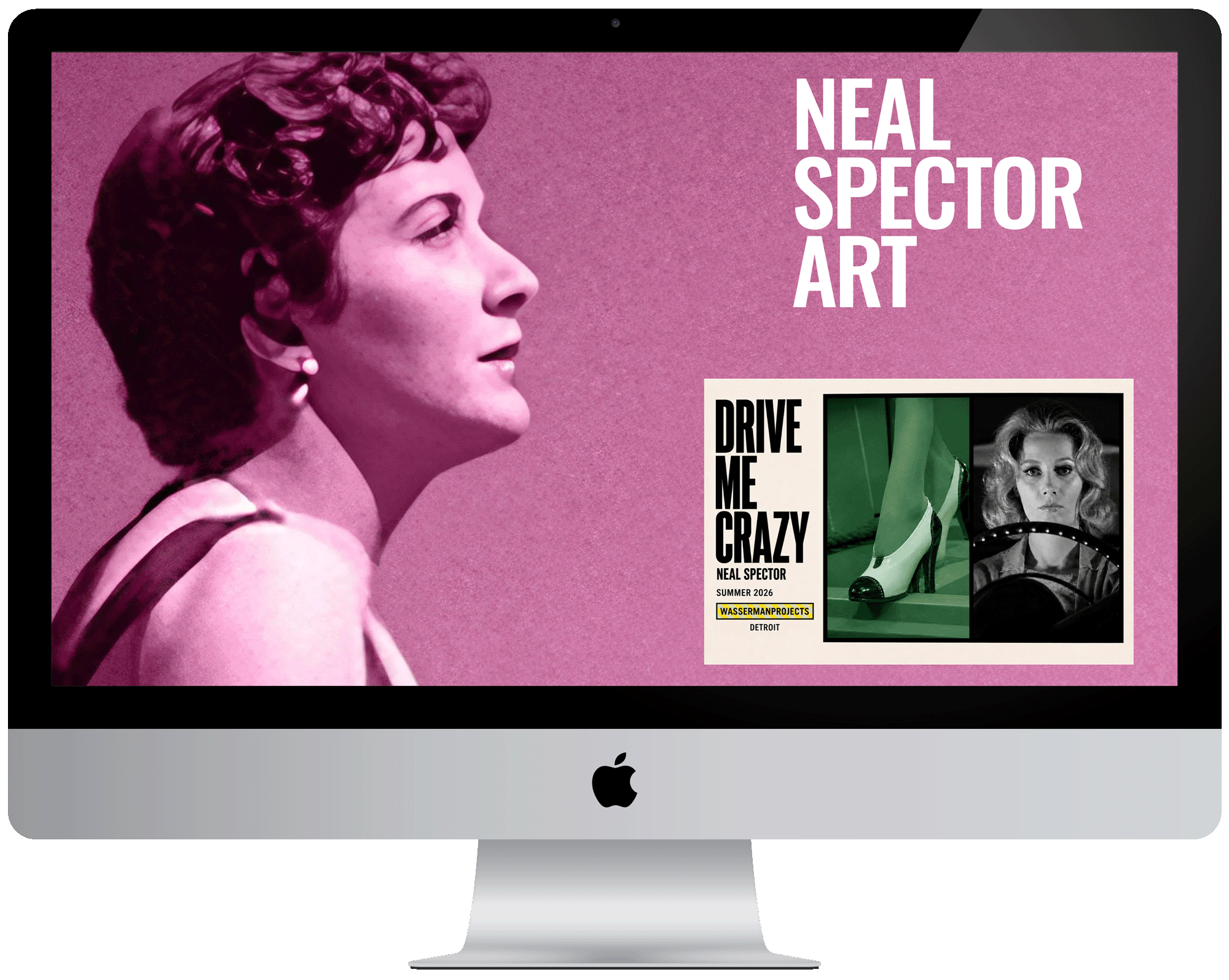 Neal Spector Art Los Angeles based artist website home page