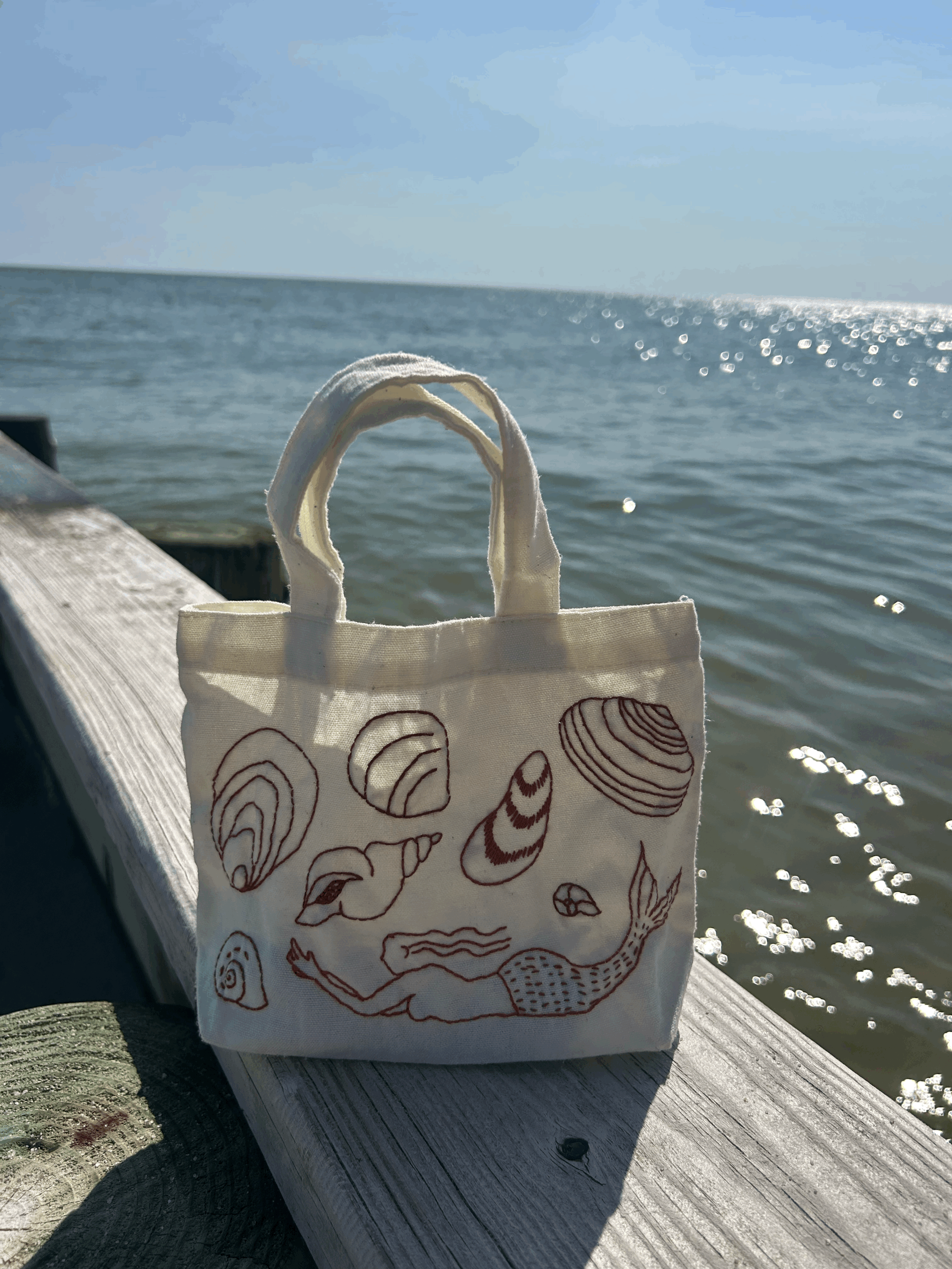 Mermaid Seashell Bag