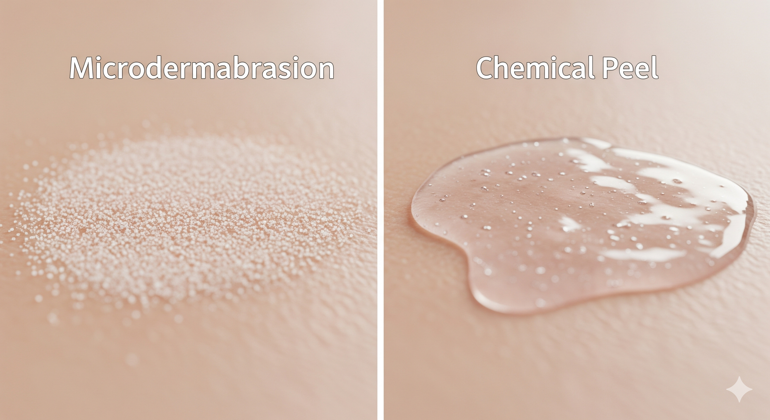 Microdermabrasion vs. Chemical Peel: Which Facial is Right for Your Skin?