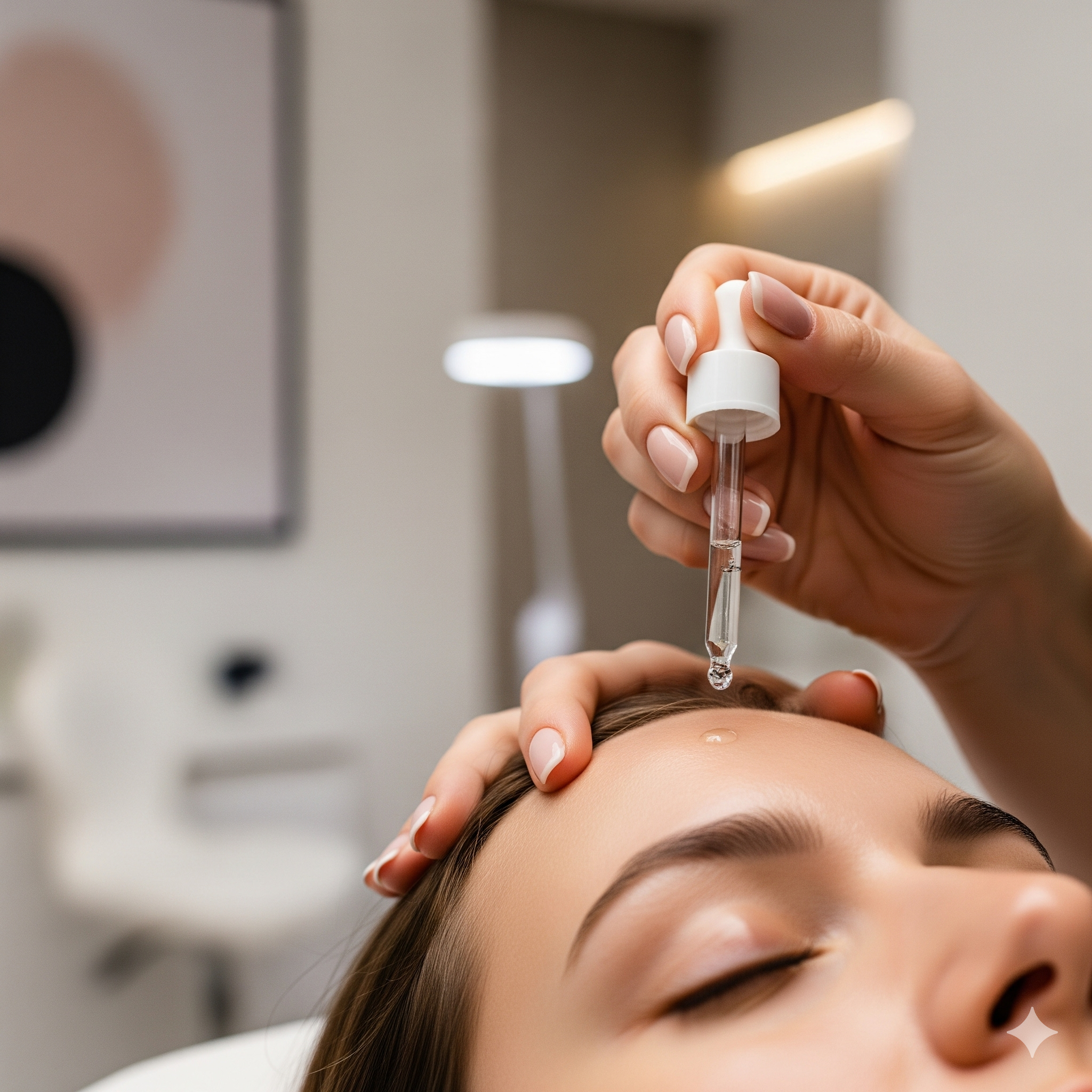 A woman receiving a facial treatment at the Aafiya Collective Blackburn, Lancashire
