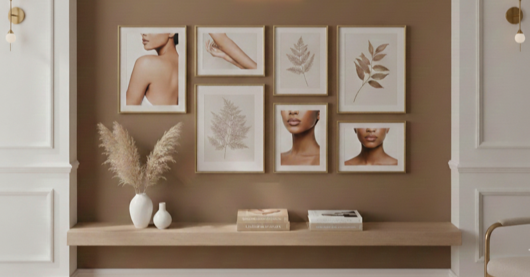 Elegant clinic interior and sophisticated aesthetic showcasing laser hair removal and skin rejuvenation results by The Aafiya Collective Blackburn, Lancashire