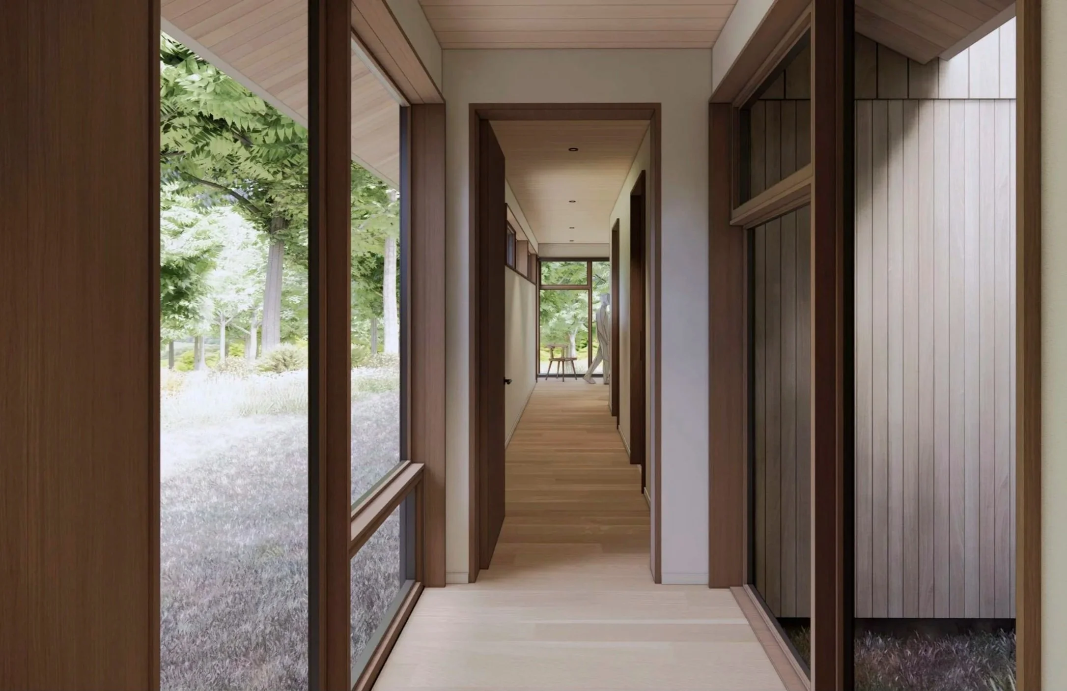 Rendering: Interior Hallway