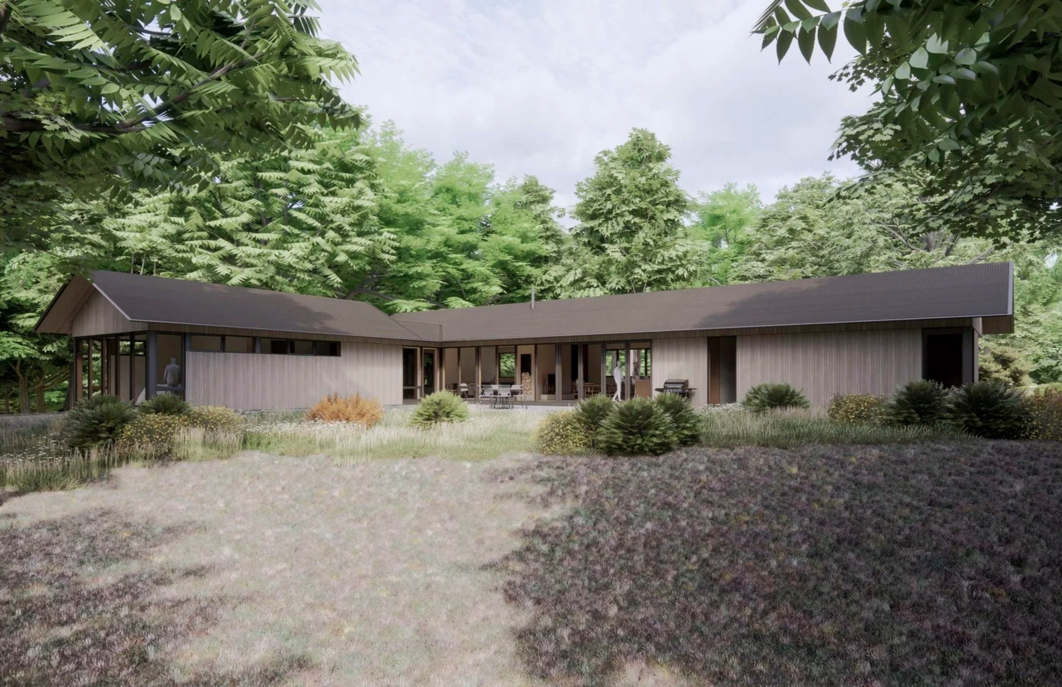 Rendering: Rear Exterior