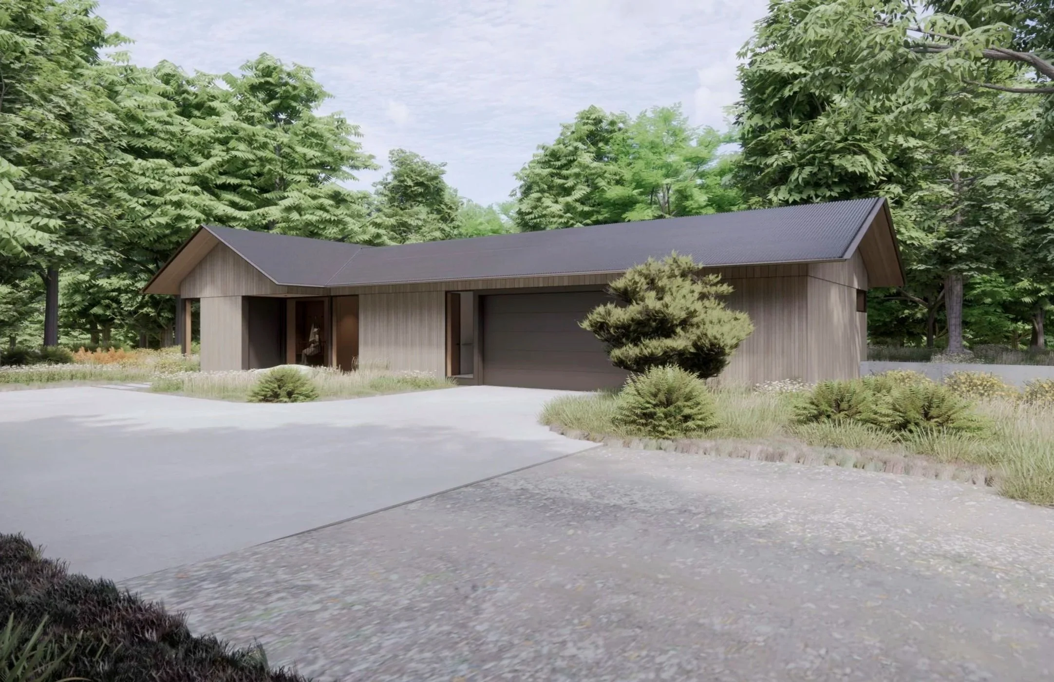 Rendering: Front Exterior