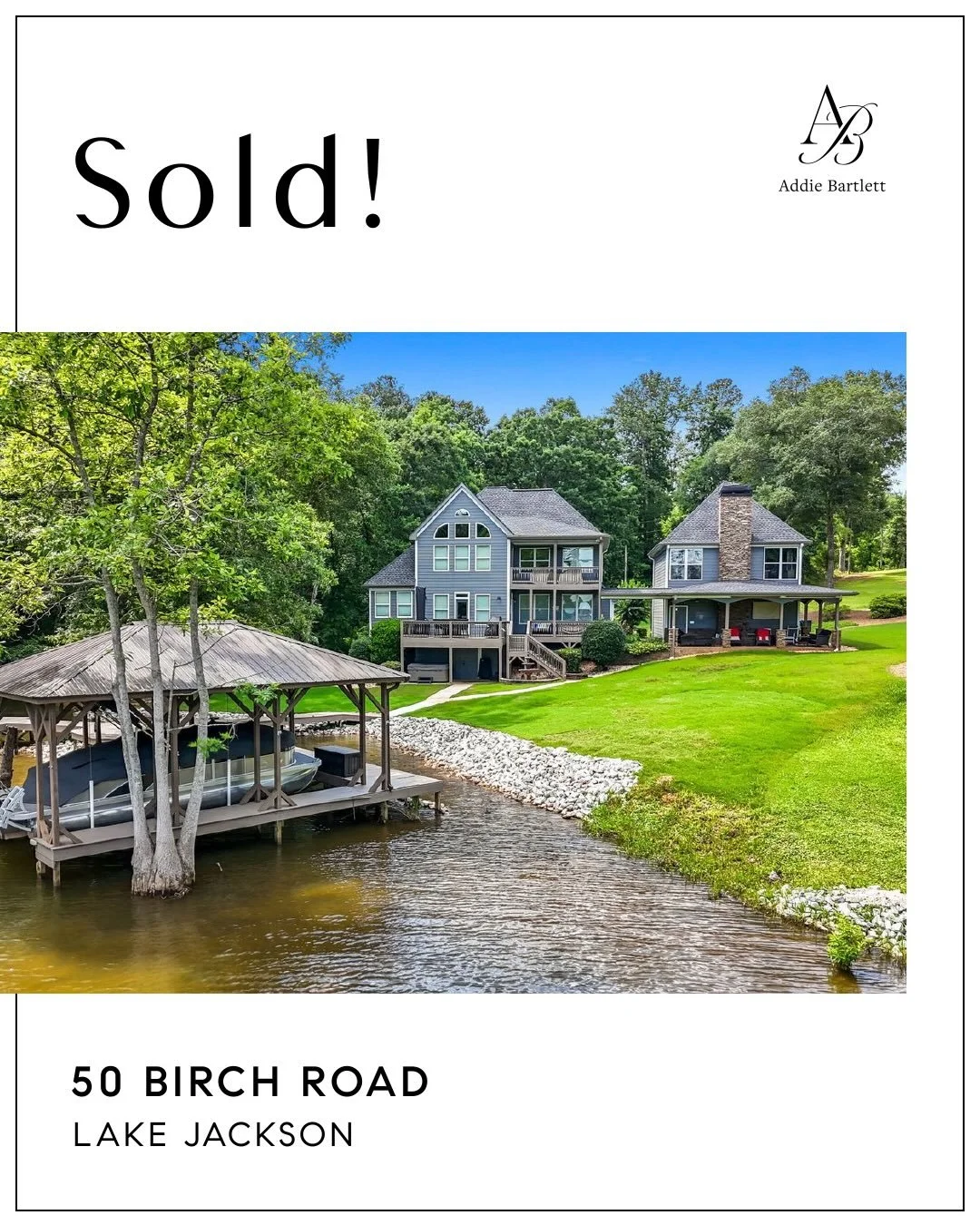 Sold!

Wow! What a property my clients closed on today. This stunning lake house has it all. My clients came in town for a weekend and we showed them 12 houses, racking up a ton of mileage to make sure we found the best place for their next life stag