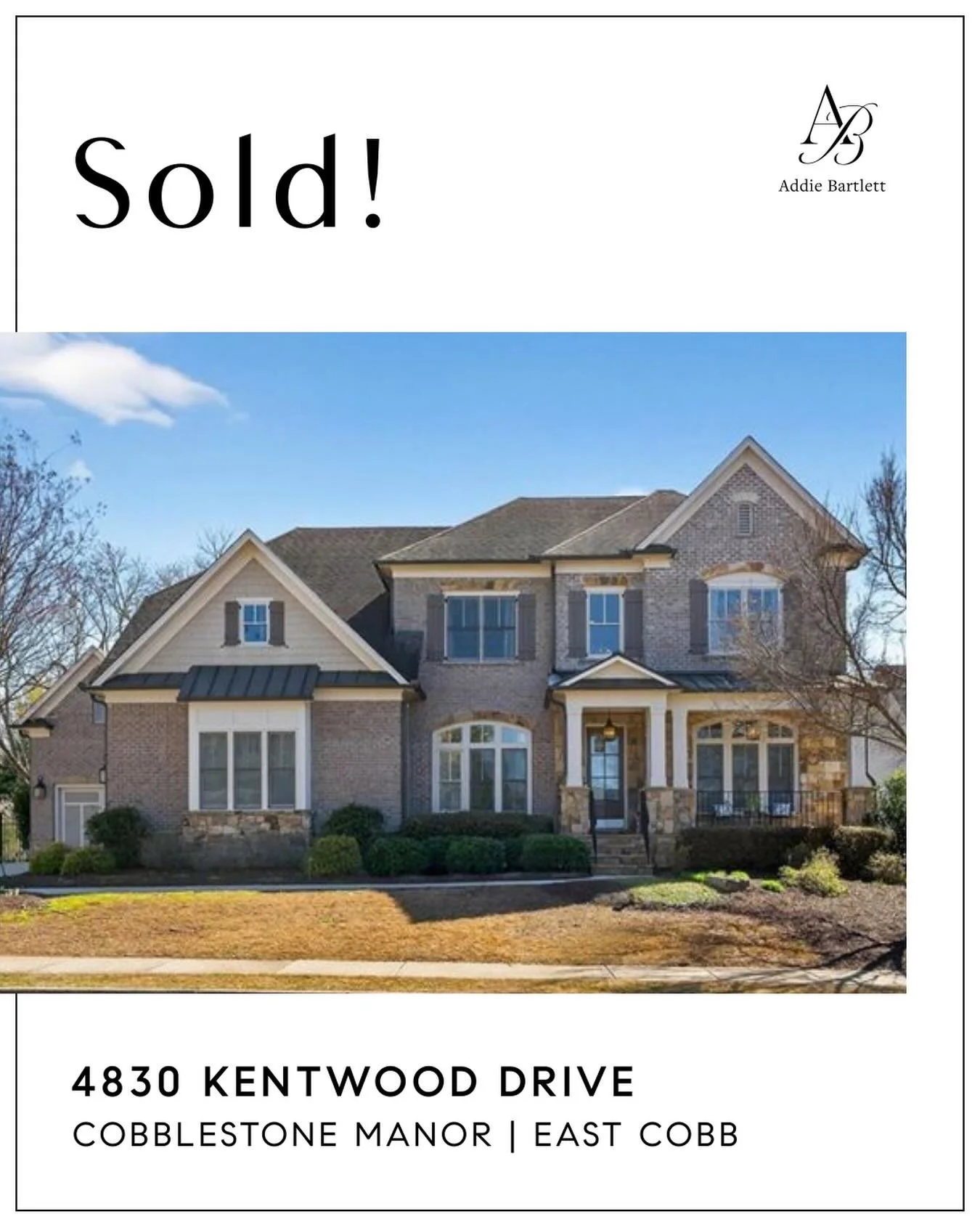 Sold!

New life stages are often the reason for a move or a new home purchase. My buyer clients, who happen to be from St. Louis (Go Cards!), now own this STUNNING home in East Cobb. This new home will allow them to be close to their daughter, son-in