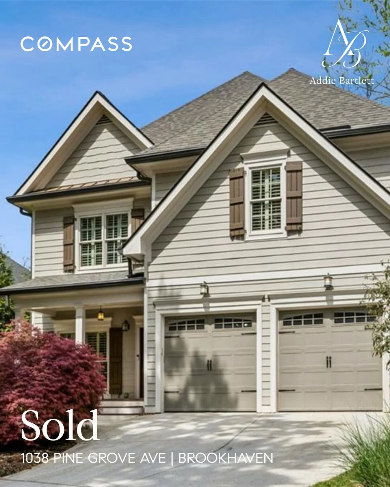 Sold!

This one was smooth sailing, and we all appreciated it! My clients are excited to move to Brookhaven Heights to enjoy the walkability and nearby restaurants. This new house is perfect for them and has an amazing covered deck. 

Congrats to eve