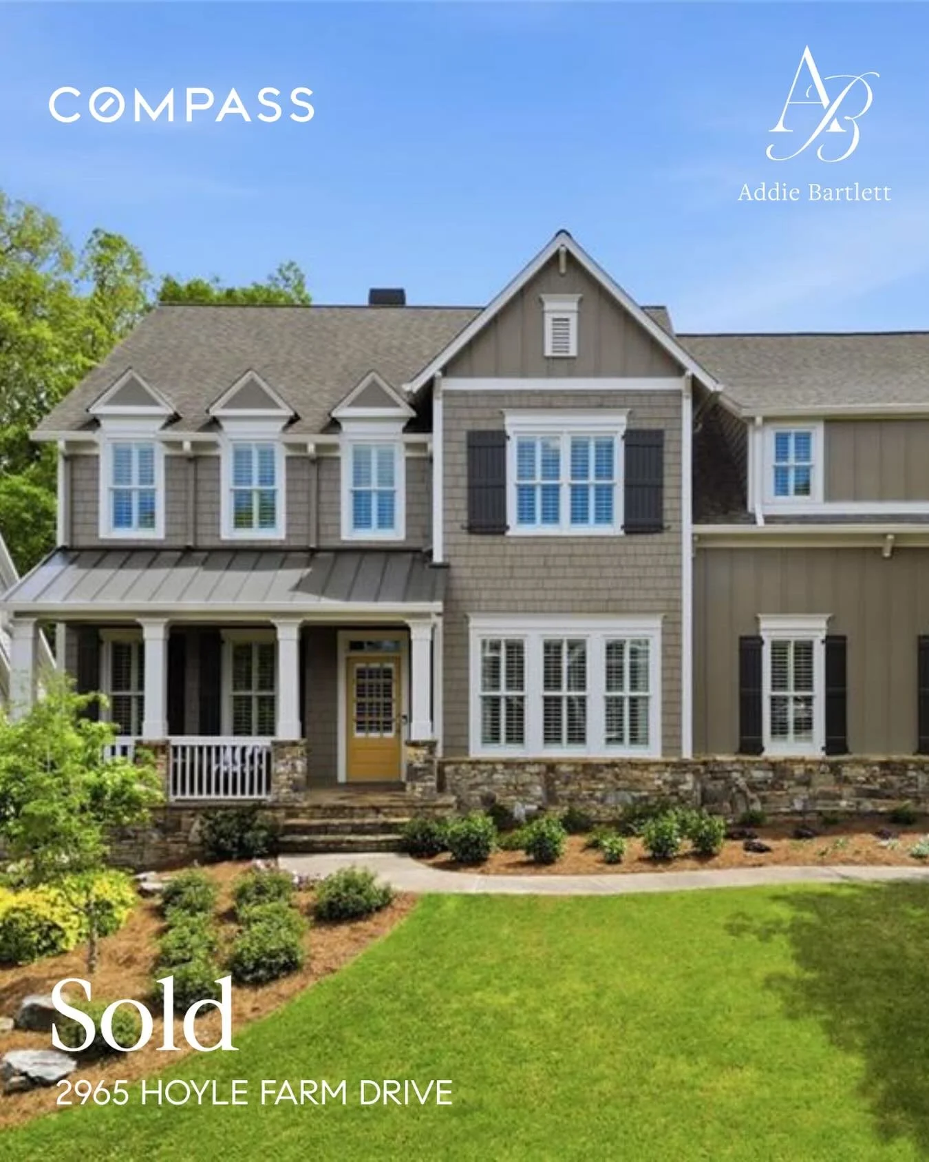 Sold!

The day we first saw this house, my clients knew it was the one. They actually sort of knew before. We looked at other neighborhoods and locations north of Atlanta, but my clients realized they love life in Marietta. Then the perfect house sho