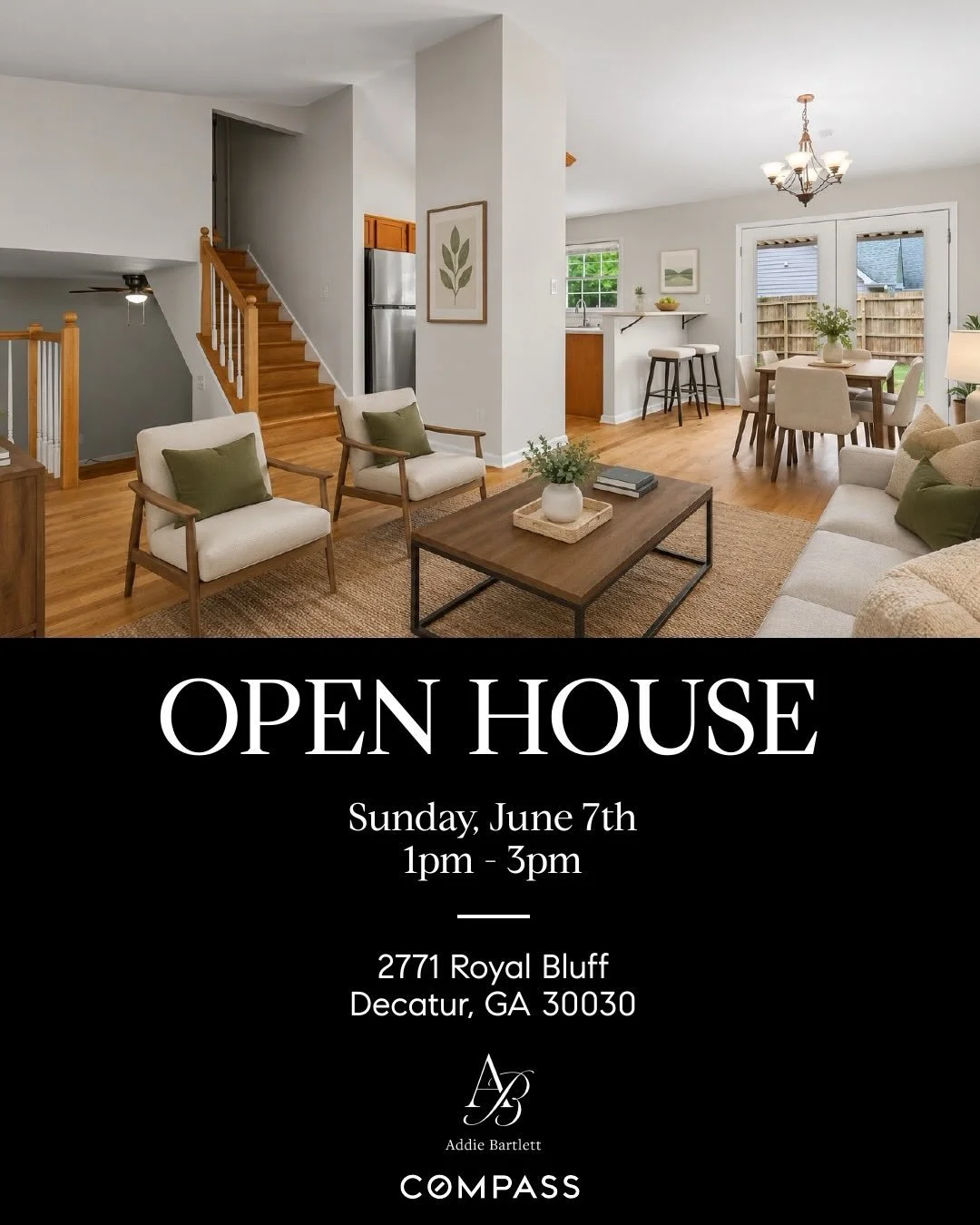 OPEN HOUSE 🏡 
Sunday, June 7th
1pm-3pm

Come stop by this charming home in beloved Decatur this Sunday afternoon. With a recent price reduction to $450,000, this is an amazing opportunity for a buyer or investor. 

2771 Royal Bluff
Decatur, GA 30030