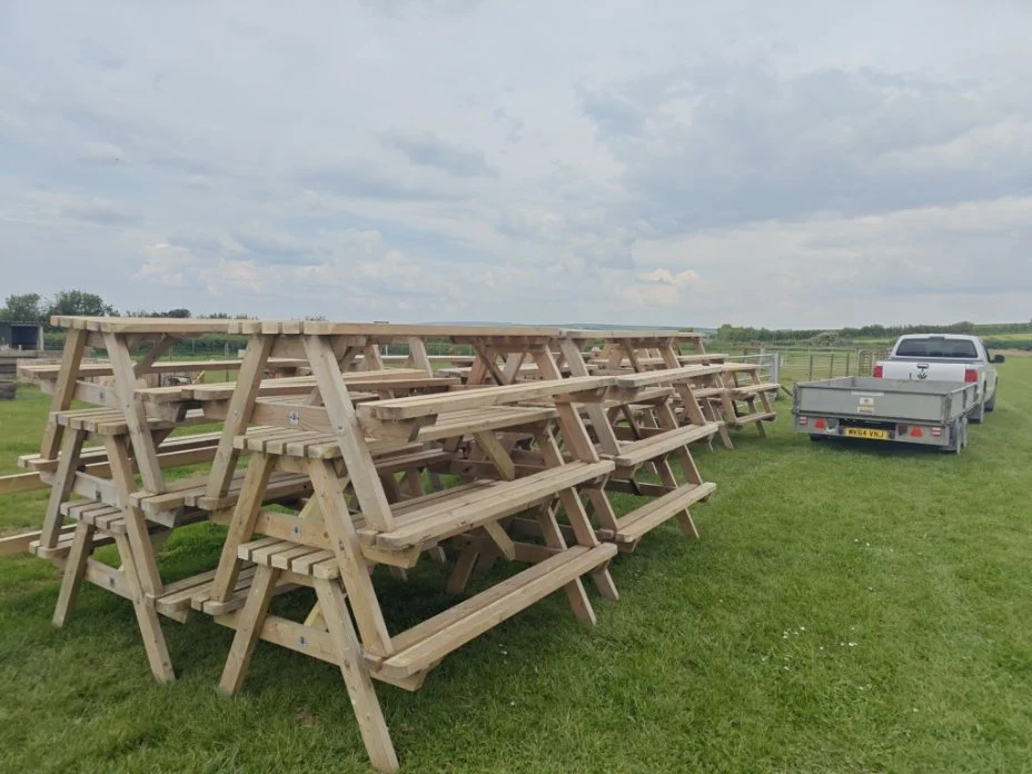Large Quantity of Tables Provided for Two Bays Trust Charity Event