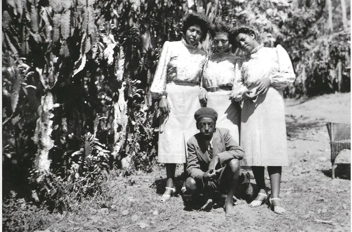 Yewubdar, Desta, Genet, and Meshesha, 1940s