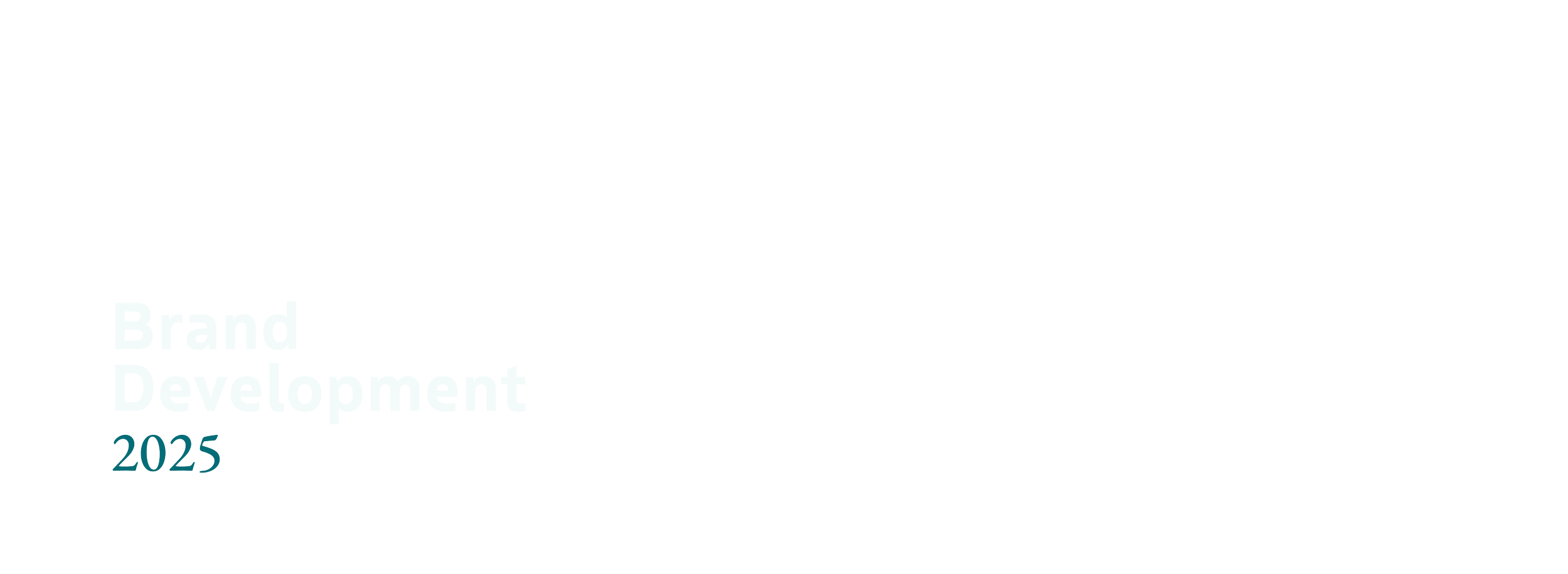 Logo and text for Circles for Reconciliation, focusing on Brand Development 2025.