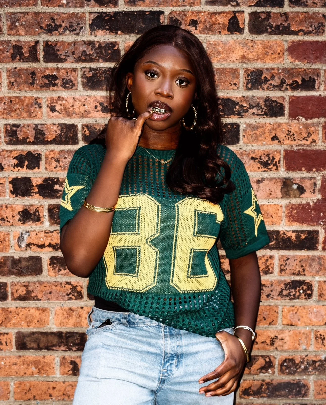 Baruch College (NYC) Black Student Union (BSU) 90's-themed portraits for all members
