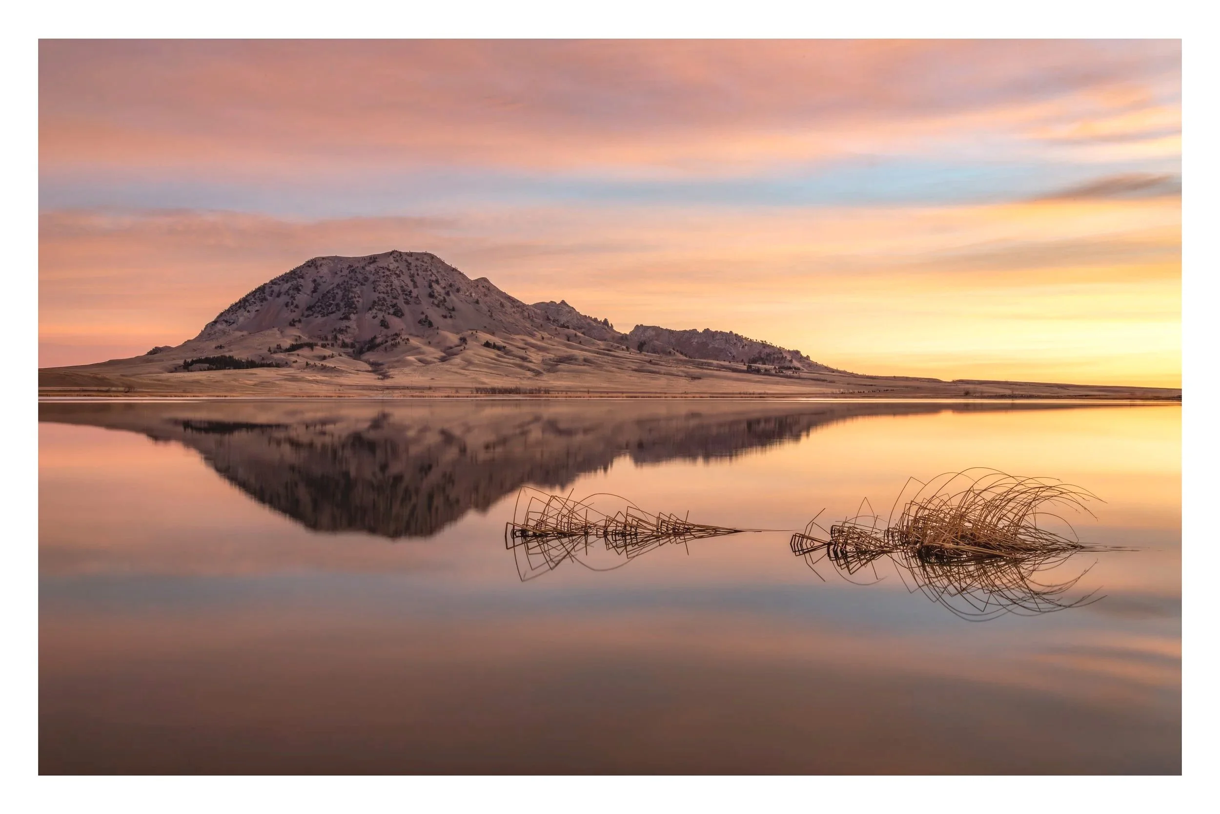 Mountain Reflection in Lake