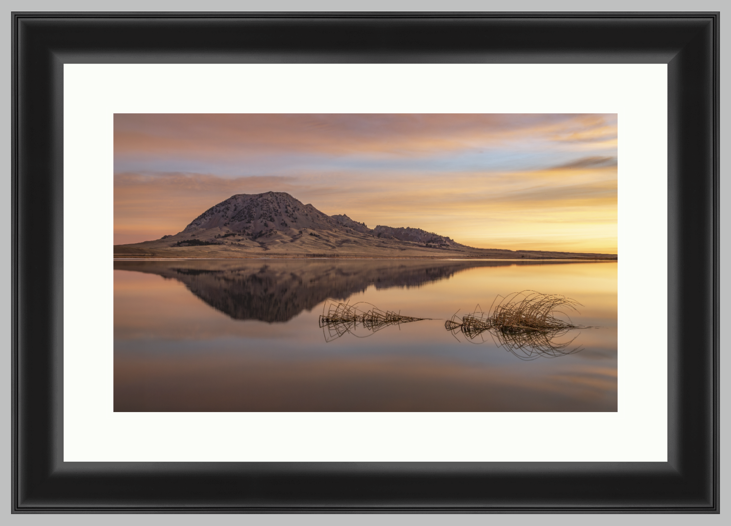 Mountain Reflection in Lake