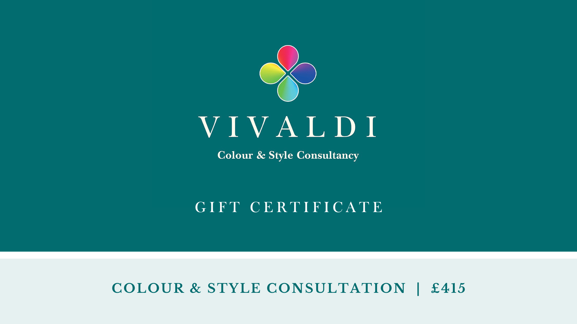 Colour & Style Consultation Gift Voucher