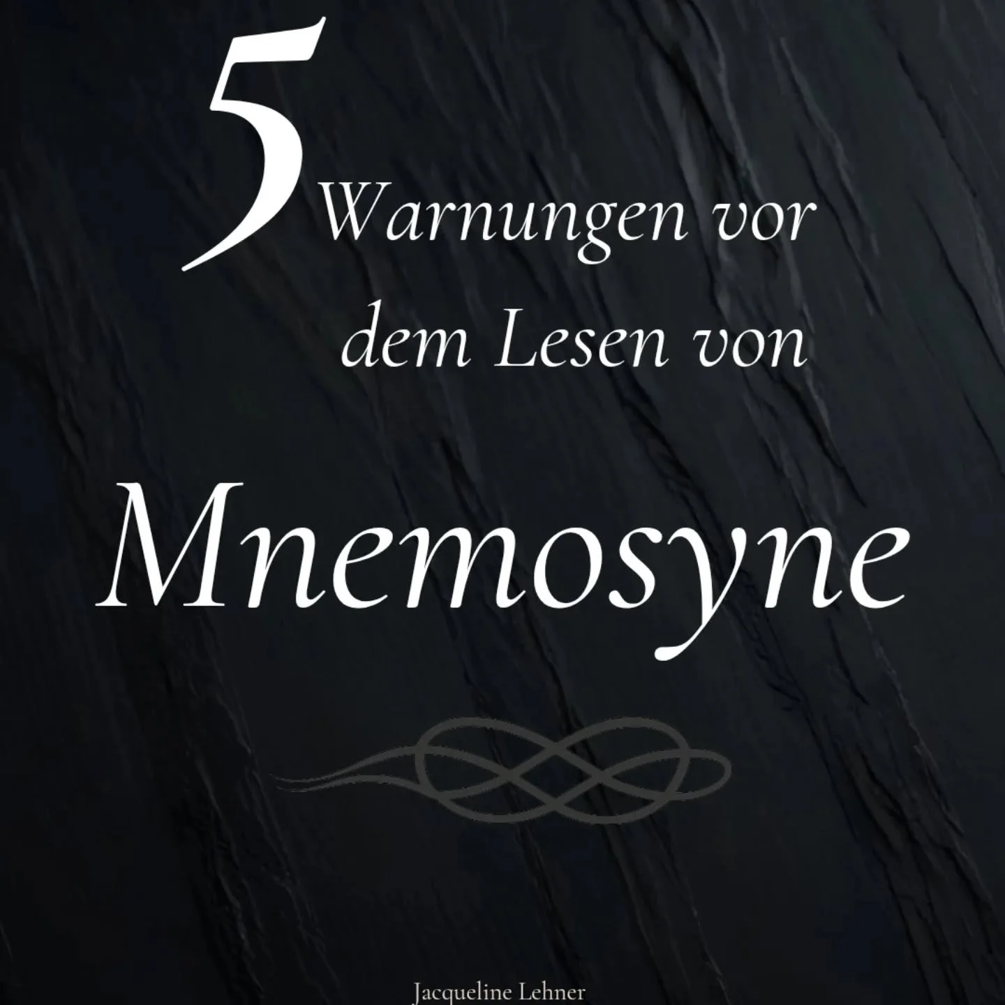 Lesen auf eigene Verantwortung.

W&uuml;rdest du trotzdem anfangen?

#mnemosyne 
#thriller 
#psychologischerroman 
#lesenmachtfreude 
#bookstagramaustria