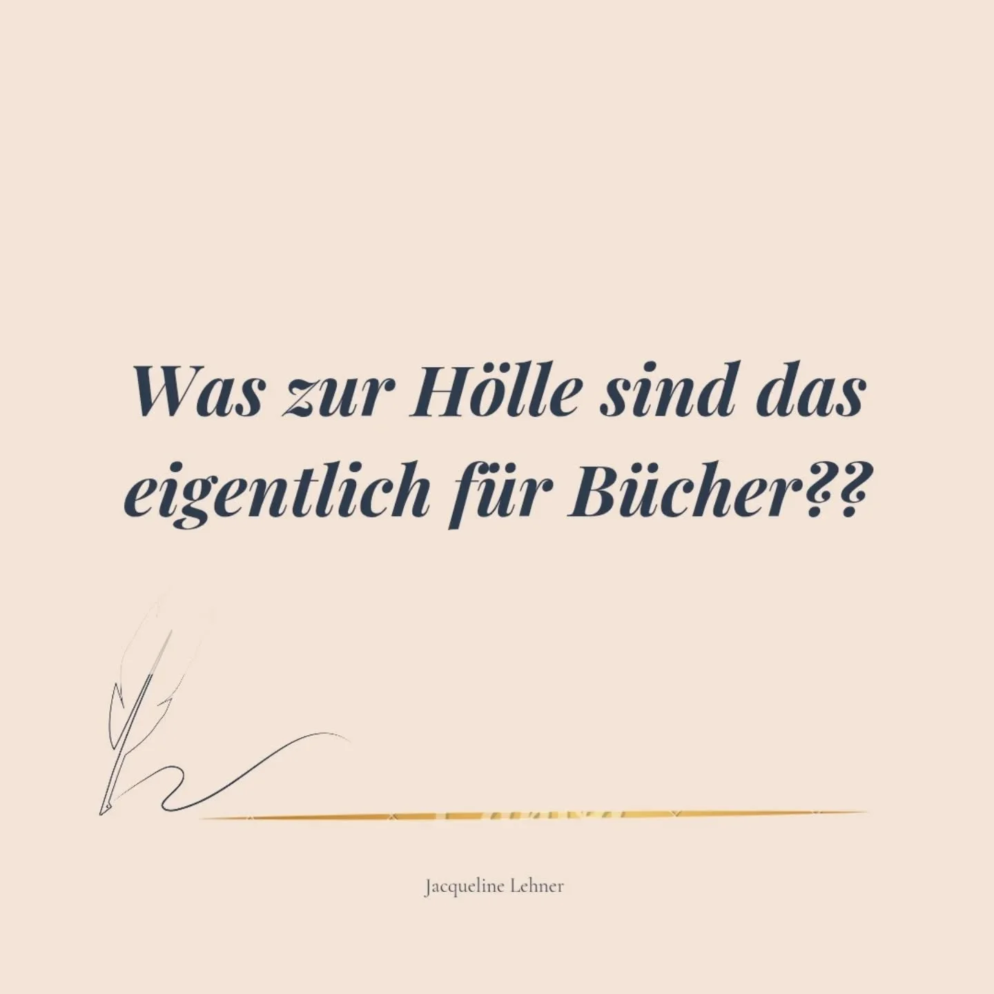 Irgendwann wollte ich einfach nur Geschichten schreiben.

Jetzt existiert:
&ndash; eine Universit&auml;t, die Menschen nach ihrem Trauma beurteilt,
&ndash; ein Thriller &uuml;ber Worte, die gef&auml;hrlicher werden als Informationen,
&ndash; und eine