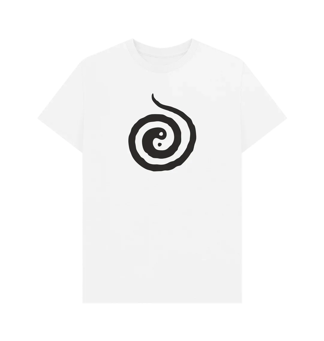 Inspiral Black on White