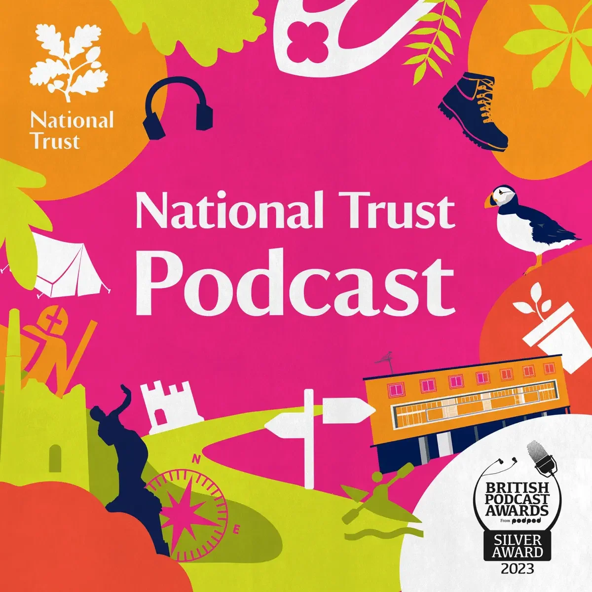 National Trust Podcast logo 