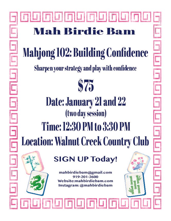 Mahjong 102: Building Confidence 