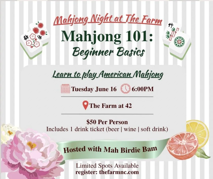 6/16 Mahjong 101 at The Farm at 42