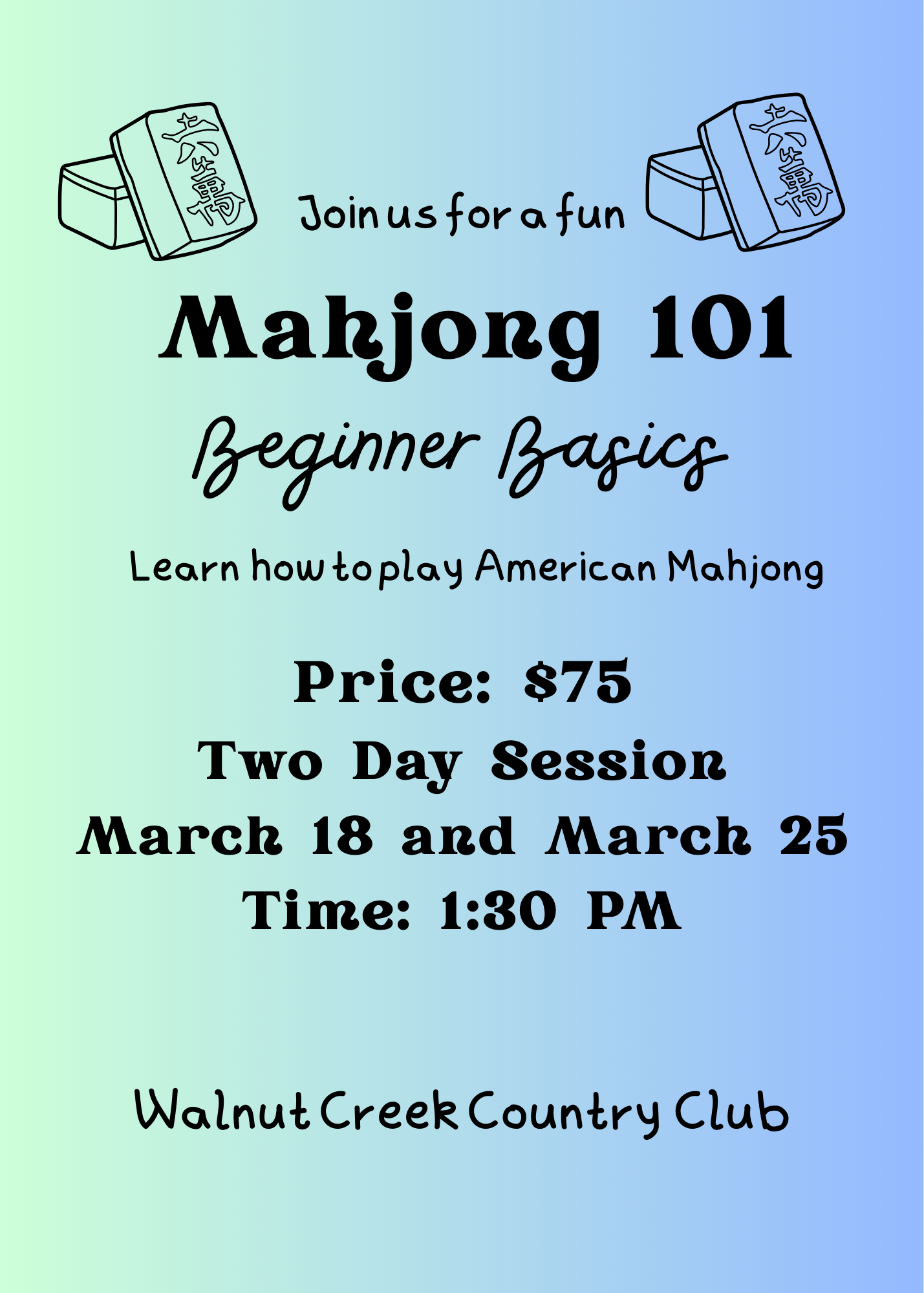 Mahjong 101 Walnut Creek 3:18.png