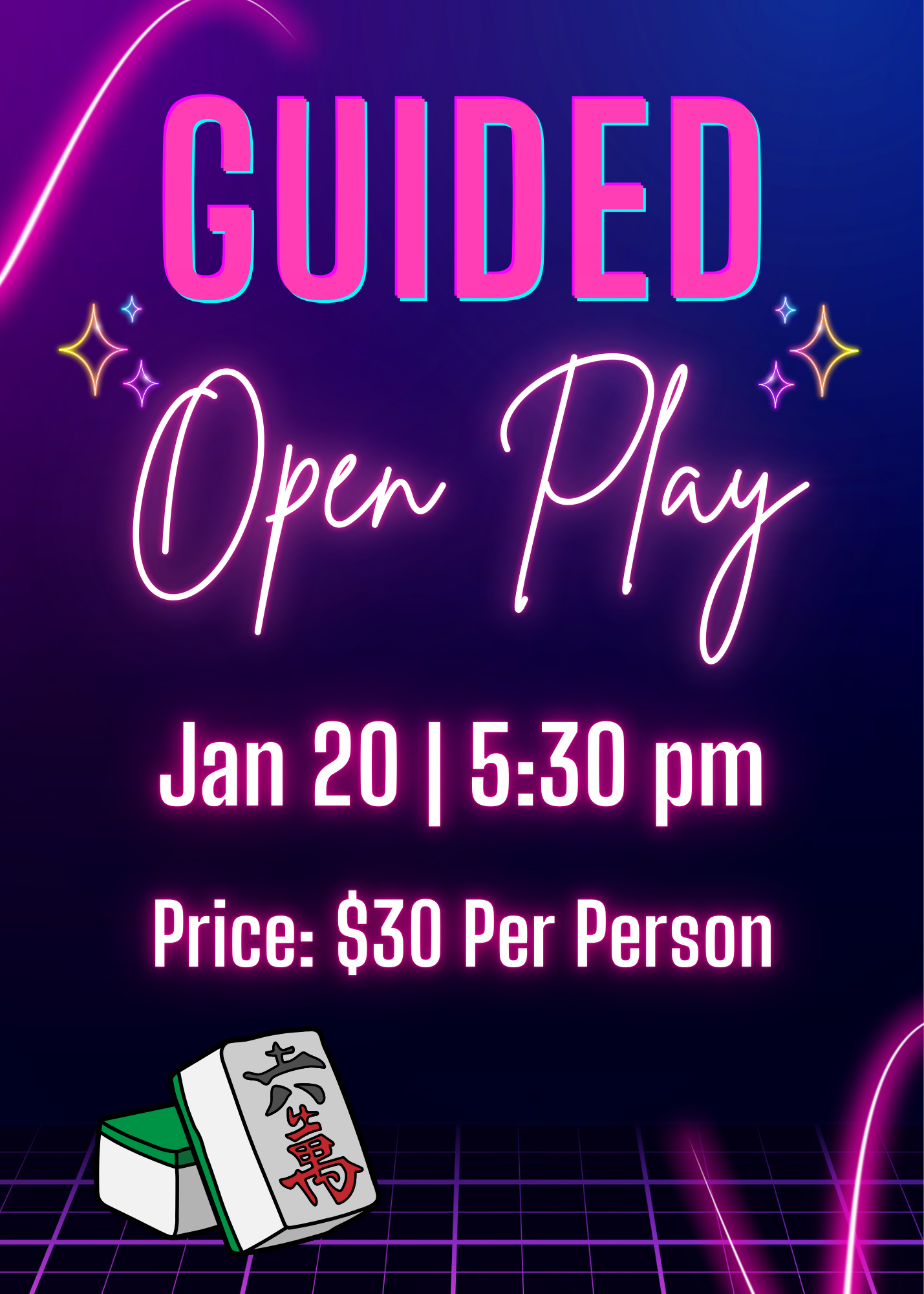 Guided Play Night at Snacks Provision