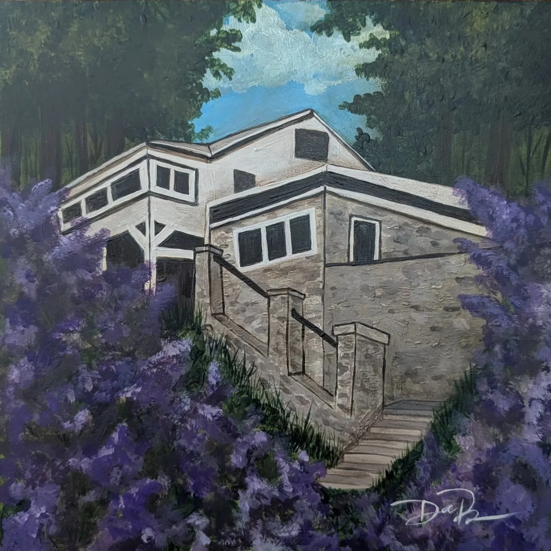 12"x12" Acrylic on Panel
Childhood Memories
COMMISSION