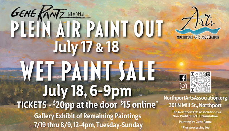 Gene Rantz Memorial Wet Paint Sale