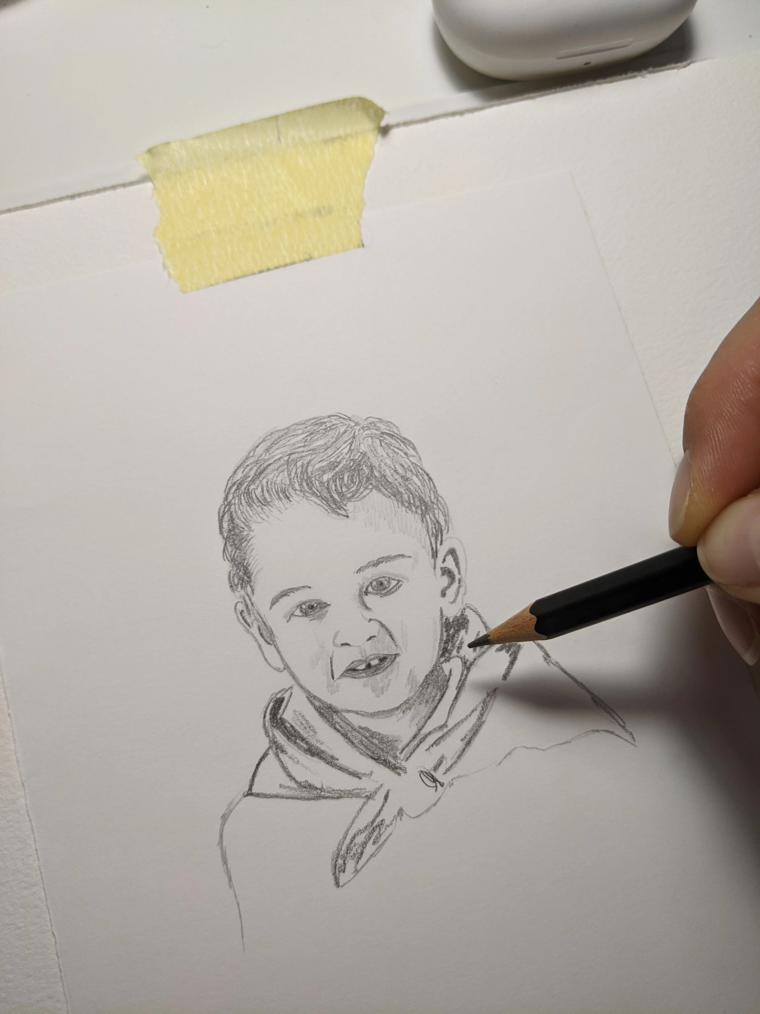 5" x 7" Pencil Drawing From a Photo
COMMISSION