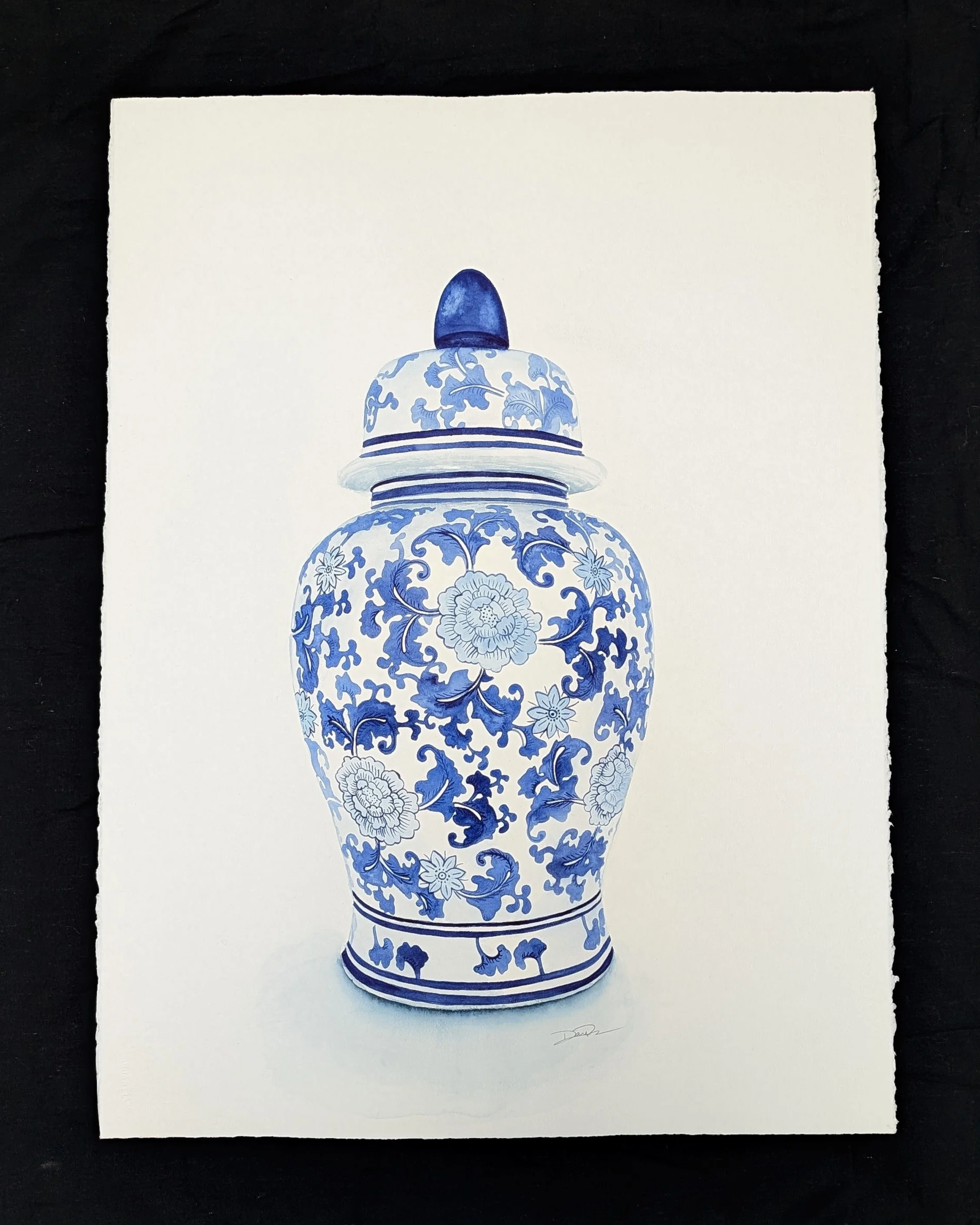 22" x 30" watercolor on Arches paper
Ginger Jar
AVAILABLE