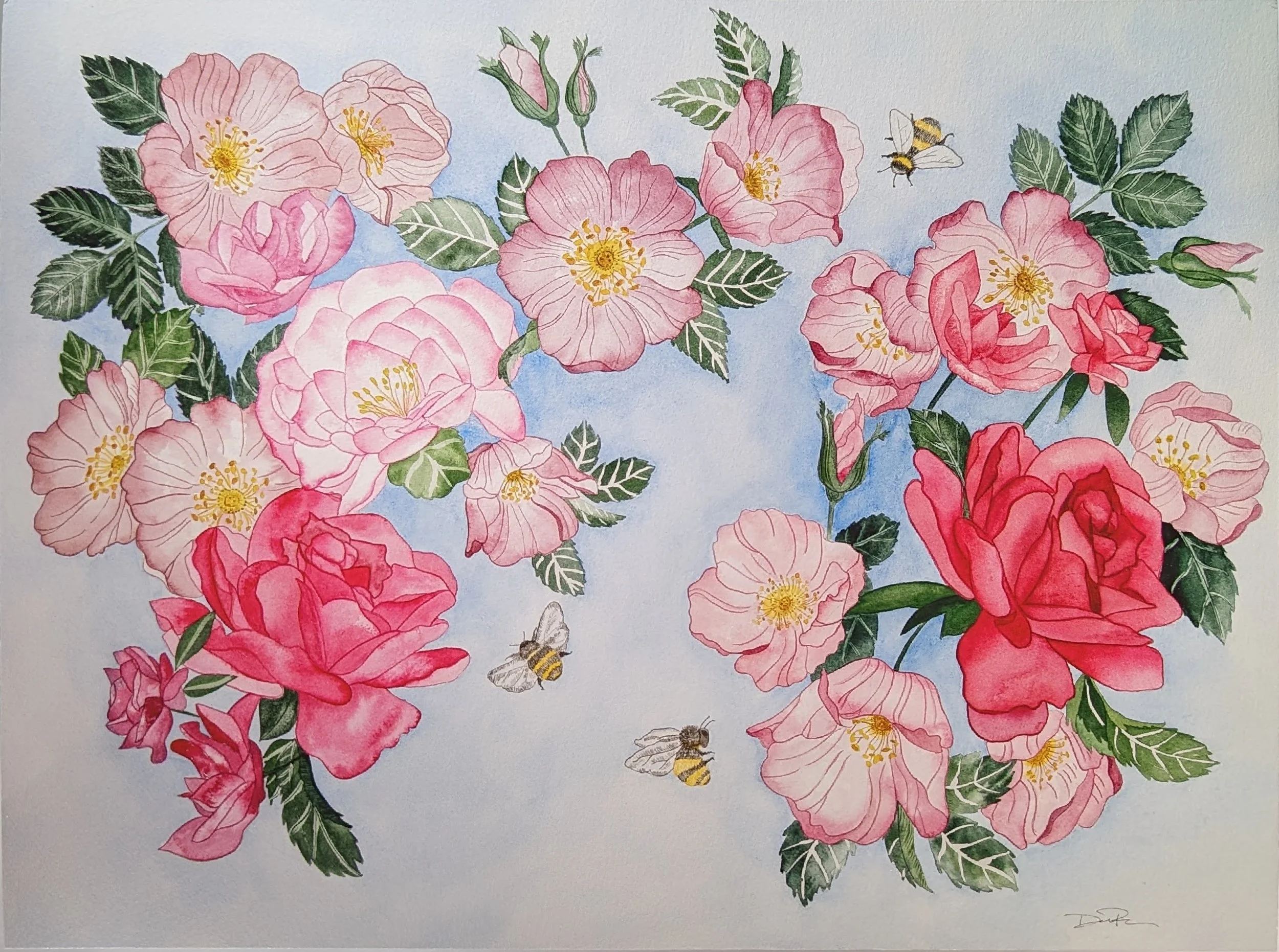 22" x 30" Watercolor
Flight of the Bumblebee
SOLD