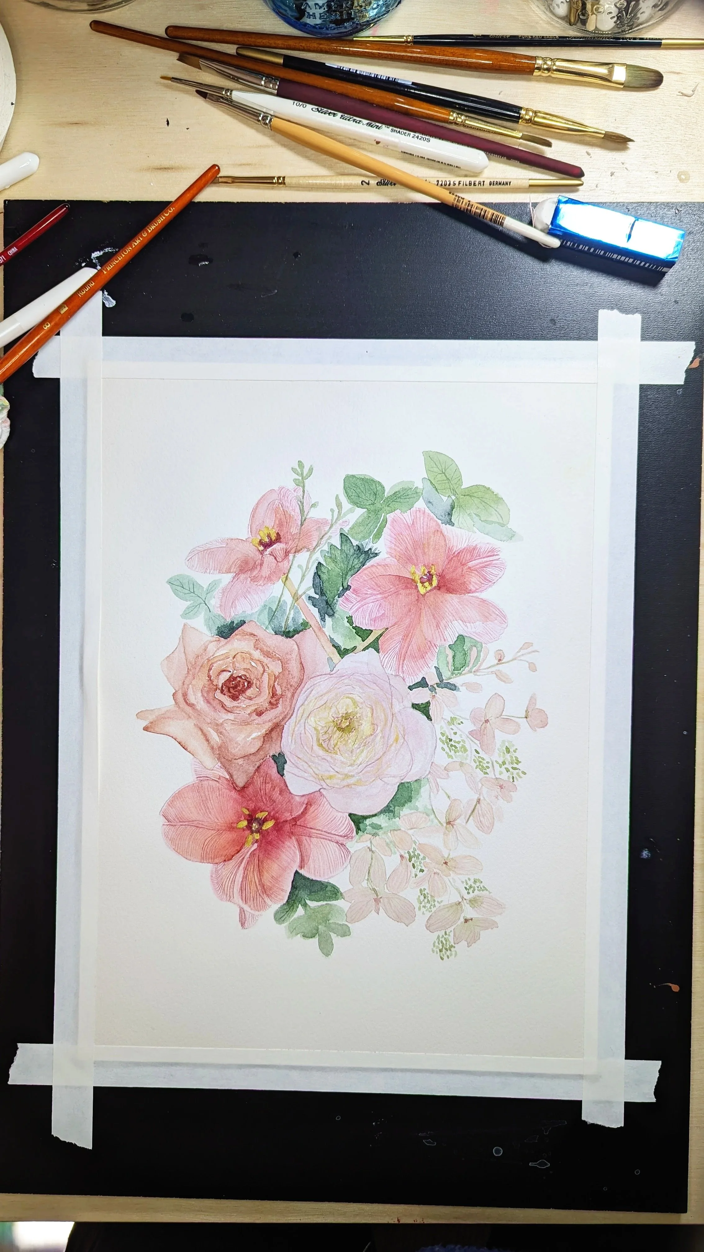 11" x 14" Watercolor
Wedding Florals
COMMISSION