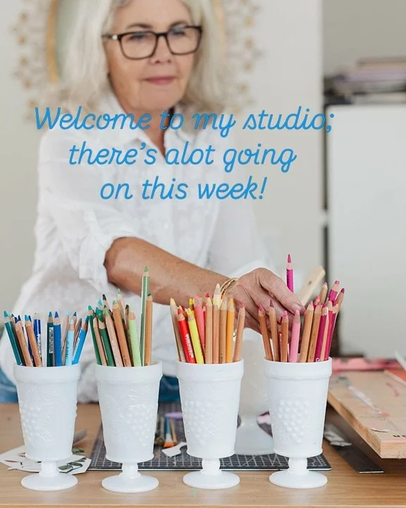 All the grandma &ldquo;hobbies&rdquo; going on over here; gardening, painting, a little mahjong. Can&rsquo;t wait to show you what I&rsquo;ve been learning! Link in bio for my latest newsletter dropping this week.