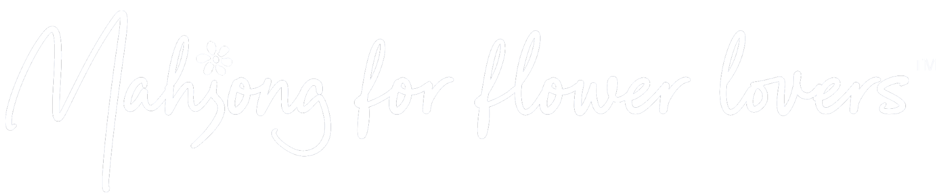 Mahjong for Flower Lovers mahjong set logo