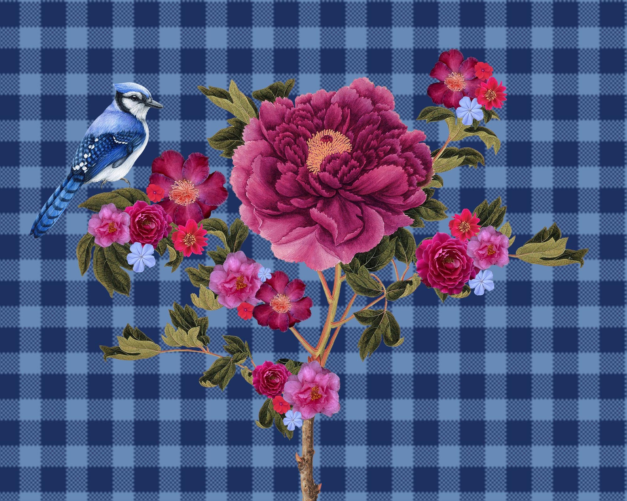 2026-Winter-Garden-Collection_Karey-Bancroft_a bird in the rose bush.jpg