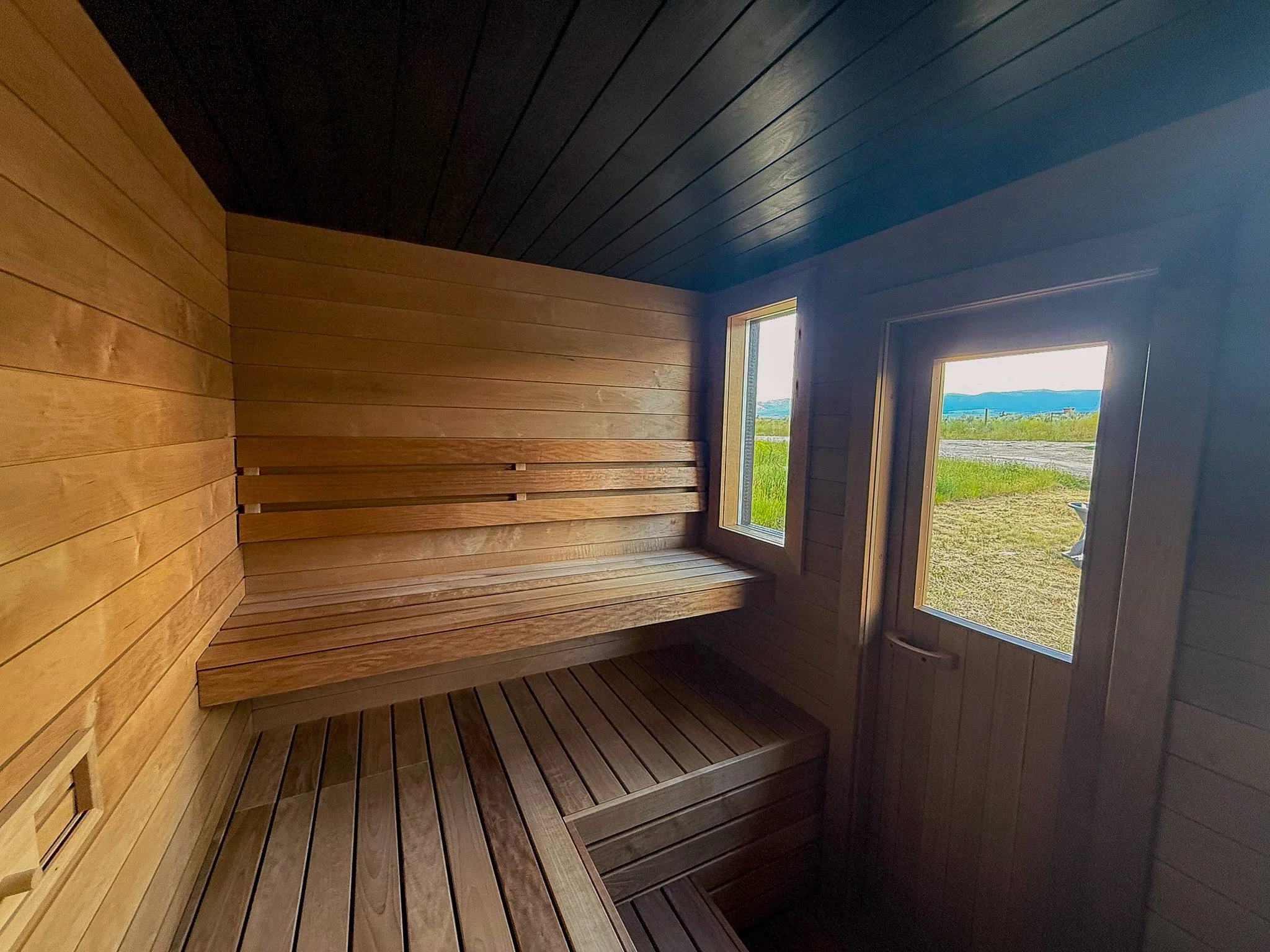 4-6 person Sauna interior