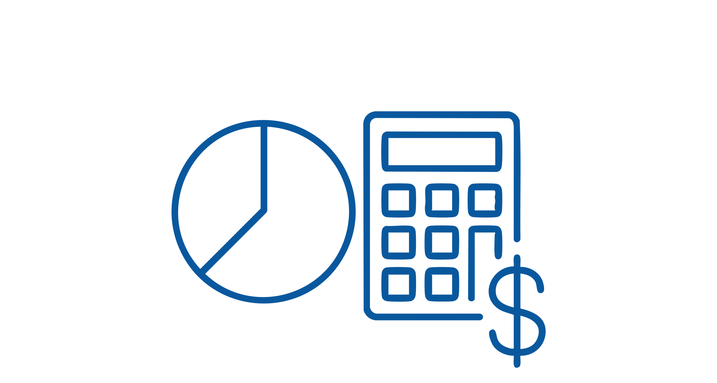 Illustration of a clock, calculator, and dollar sign representing finance or time management.